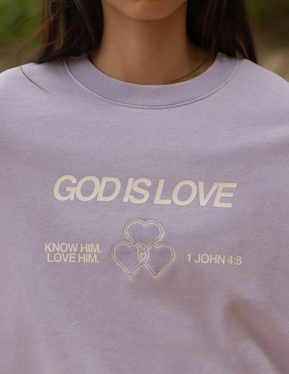 Elevated Faith God Is Love Unisex Crewneck - AVBL MRKT (7)