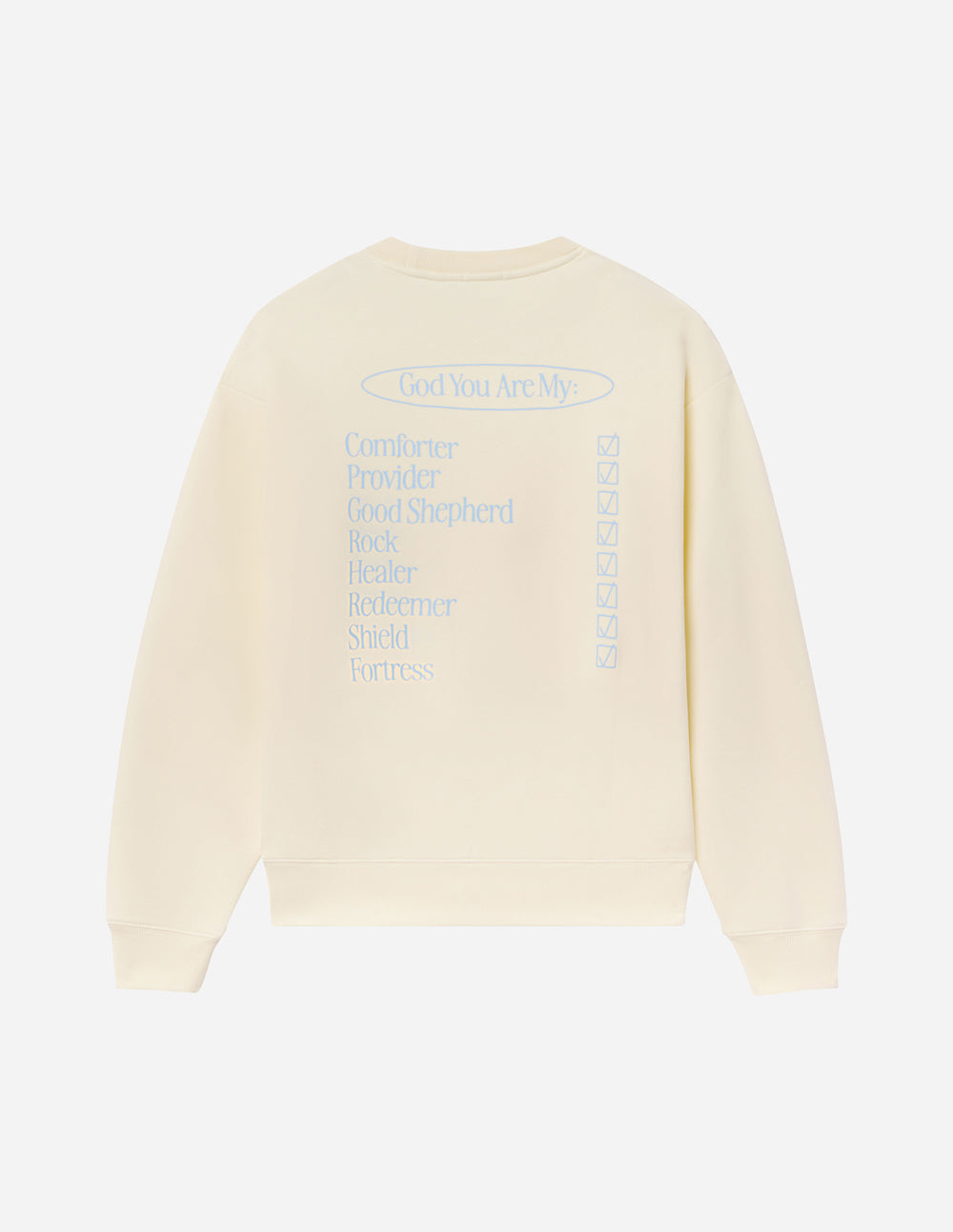 Elevated Faith God Is My Everything Unisex Crewneck - AVBL MRKT (1)