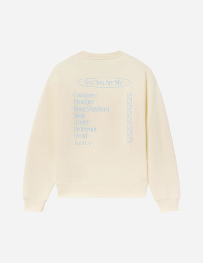 Elevated Faith God Is My Everything Unisex Crewneck - AVBL MRKT (1)