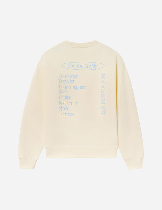 Elevated Faith God Is My Everything Unisex Crewneck - AVBL MRKT (1)