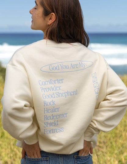 Elevated Faith God Is My Everything Unisex Crewneck - AVBL MRKT (3)