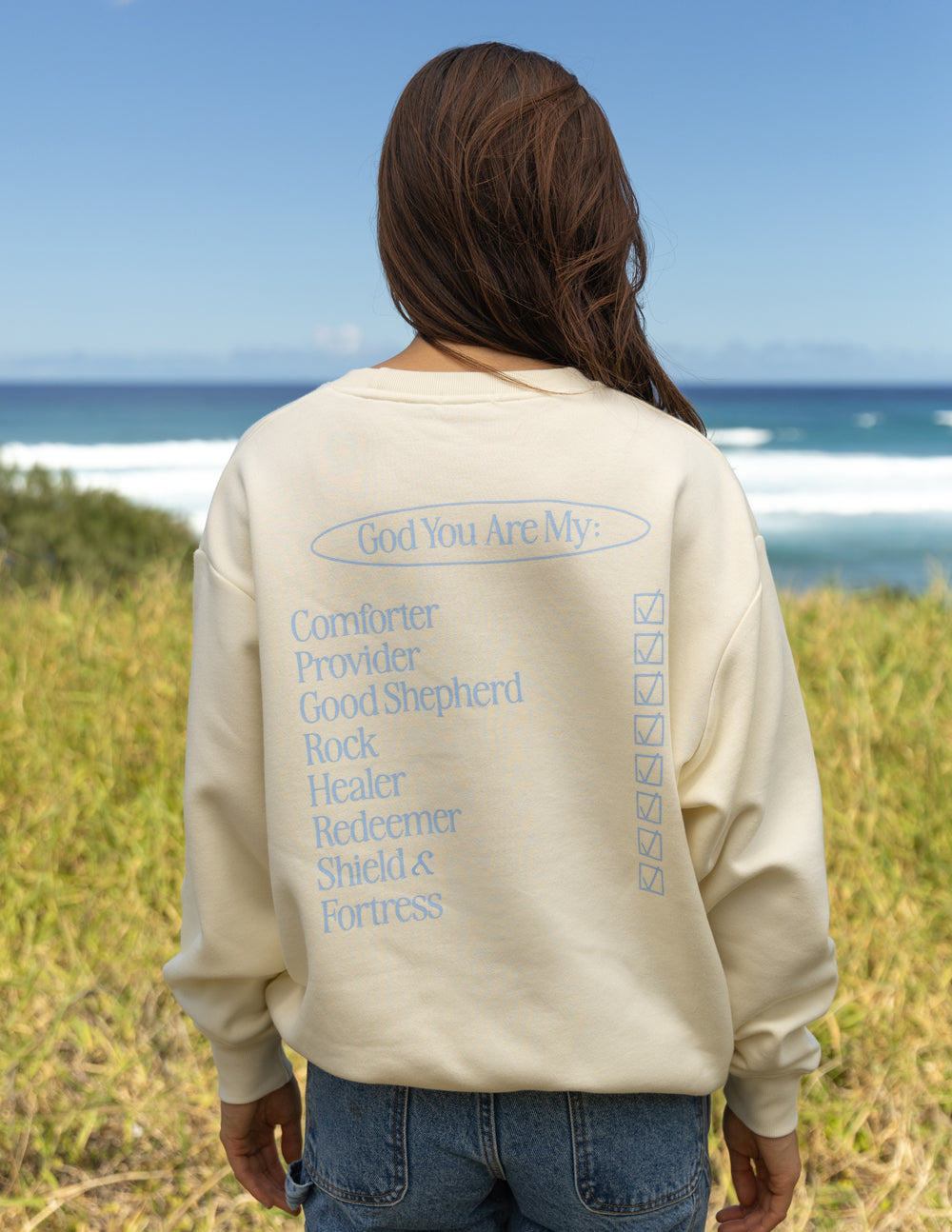 Elevated Faith God Is My Everything Unisex Crewneck - AVBL MRKT (5)