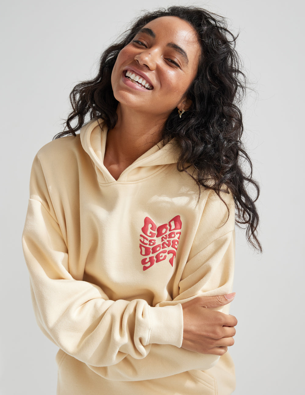 Elevated Faith God Is Not Done Yet Unisex Hoodie - AVBL MRKT (1)