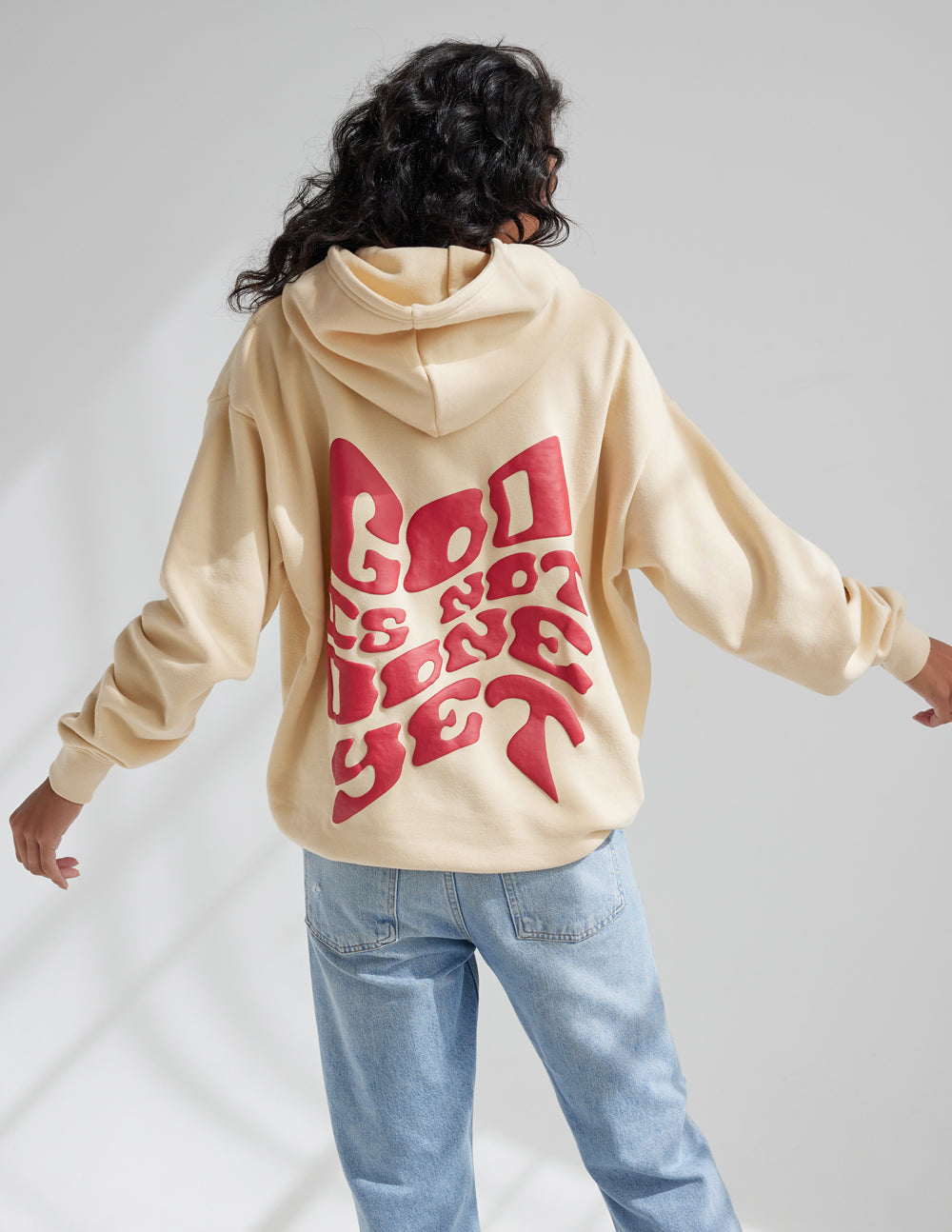 Elevated Faith God Is Not Done Yet Unisex Hoodie - AVBL MRKT (2)