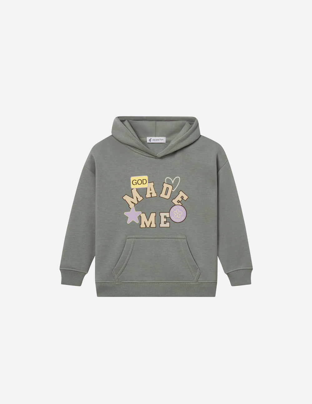 Elevated Faith God Made Me Kids Hoodie - AVBL MRKT (11)
