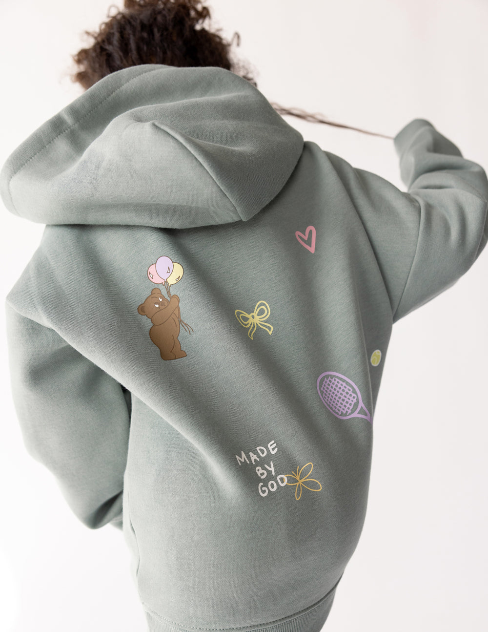 Elevated Faith God Made Me Kids Hoodie - AVBL MRKT (2)