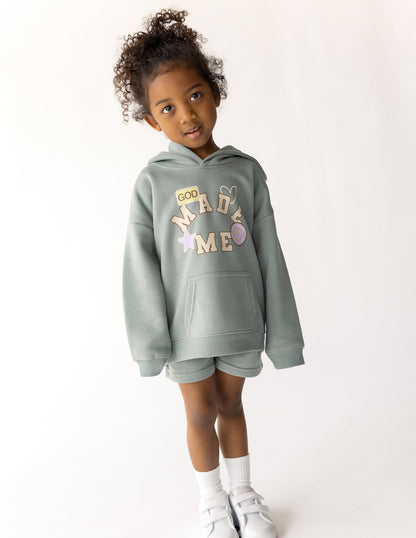 Elevated Faith God Made Me Kids Hoodie - AVBL MRKT (4)