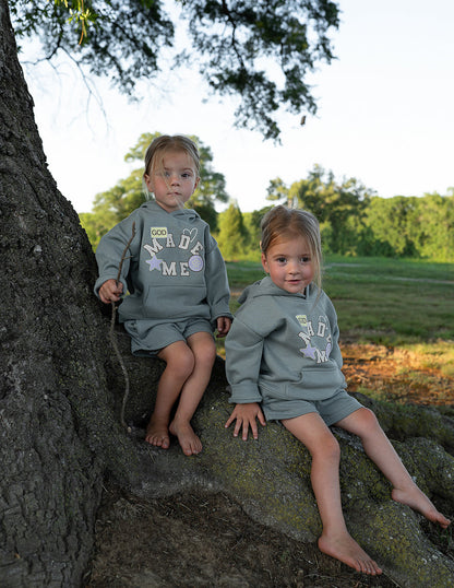 Elevated Faith God Made Me Kids Hoodie - AVBL MRKT (7)