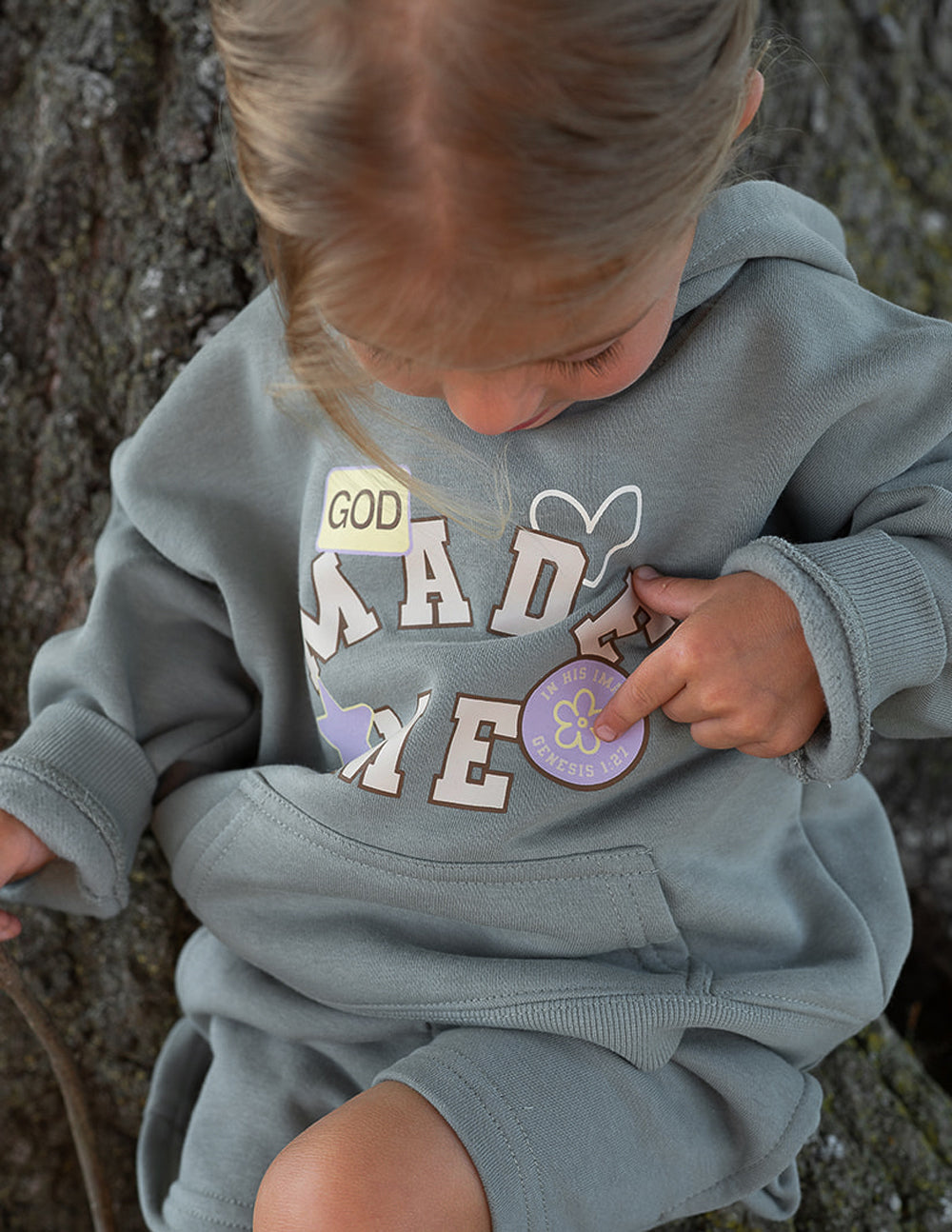 Elevated Faith God Made Me Kids Hoodie - AVBL MRKT (9)