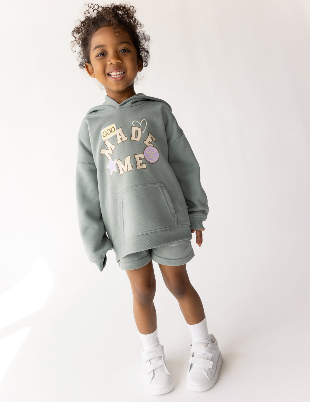 Elevated Faith God Made Me Kids Short - AVBL MRKT (3)