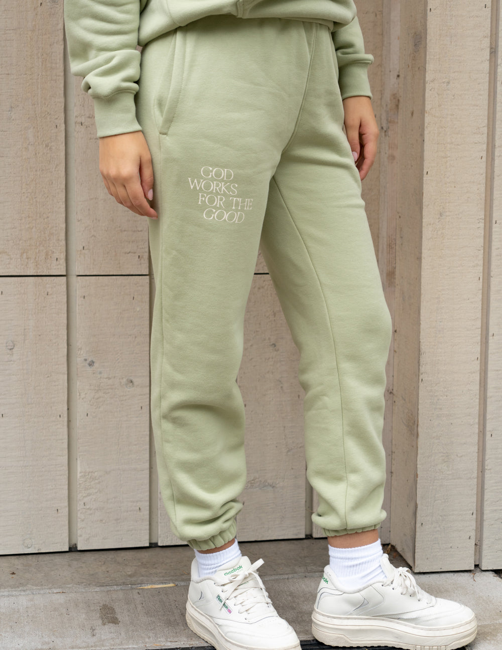 Elevated Faith God Works for the Good Unisex Sweatpant - AVBL MRKT (1)