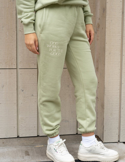 Elevated Faith God Works for the Good Unisex Sweatpant - AVBL MRKT (1)
