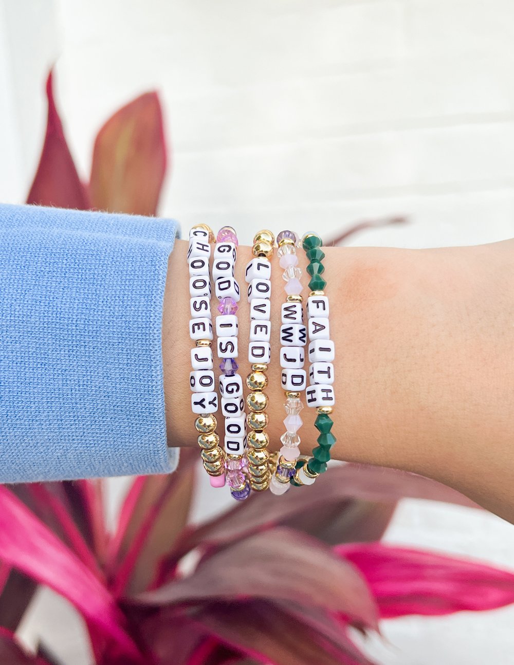 Elevated Faith God is Good Letter Bracelet - AVBL MRKT (3)
