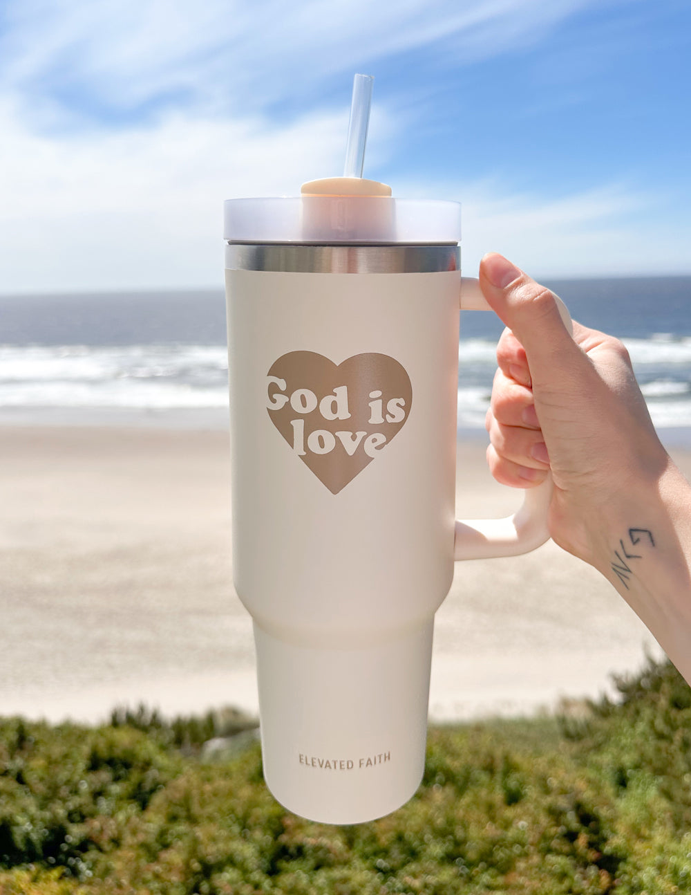 Elevated Faith God is Love 40 oz Tumbler - AVBL MRKT (3)