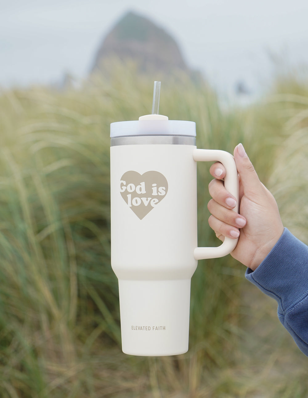 Elevated Faith God is Love 40 oz Tumbler - AVBL MRKT (7)