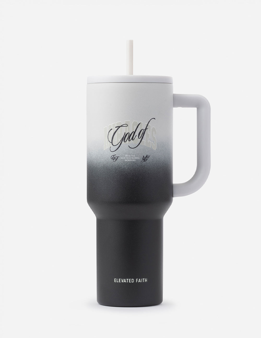 Elevated Faith God of Miracles 40 oz Ascend Tumbler - AVBL MRKT (1)