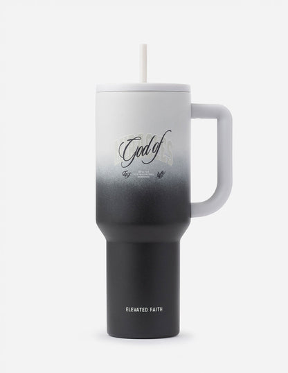 Elevated Faith God of Miracles 40 oz Ascend Tumbler - AVBL MRKT (1)