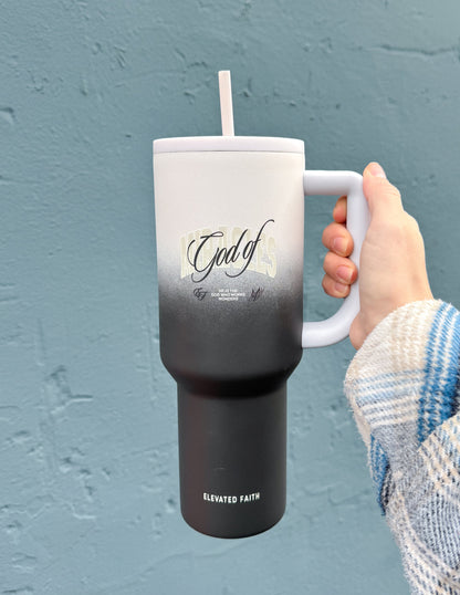 Elevated Faith God of Miracles 40 oz Ascend Tumbler - AVBL MRKT (3)