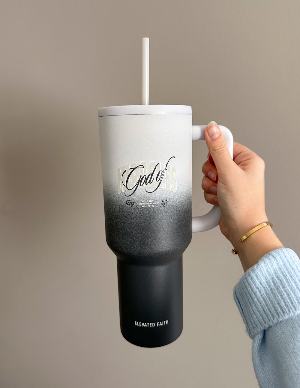 Elevated Faith God of Miracles 40 oz Ascend Tumbler - AVBL MRKT (7)