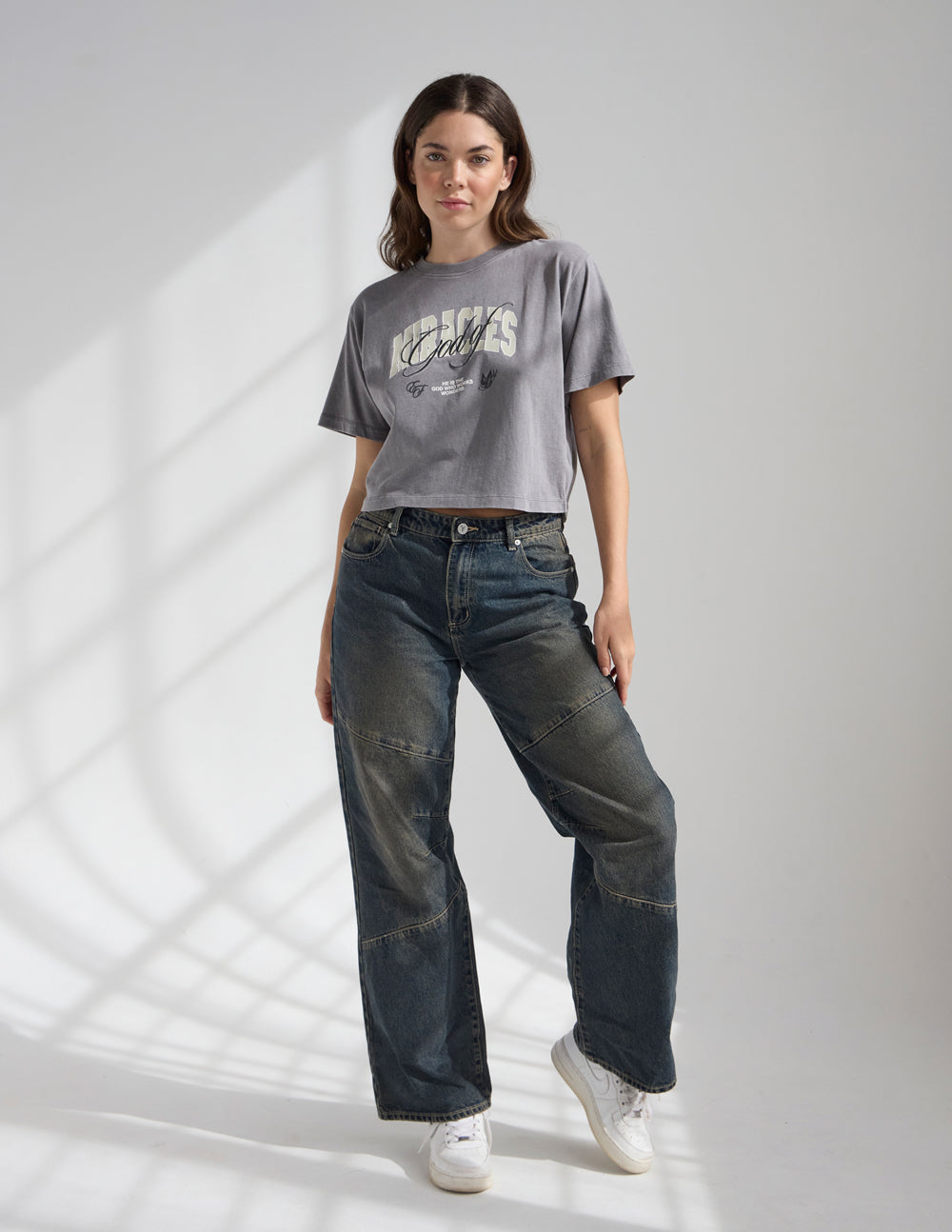 Elevated Faith God of Miracles Cropped Women's Tee - AVBL MRKT (4)