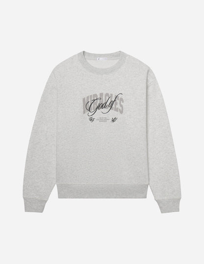 Elevated Faith God of Miracles Unisex Crewneck - AVBL MRKT (1)
