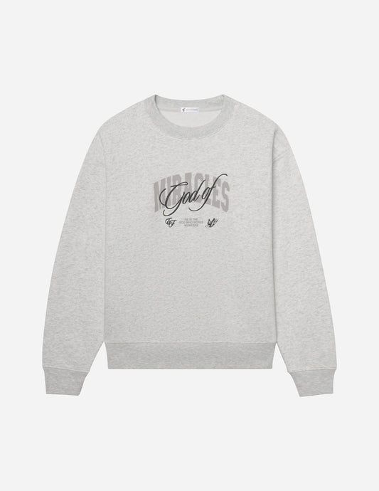 Elevated Faith God of Miracles Unisex Crewneck - AVBL MRKT (1)