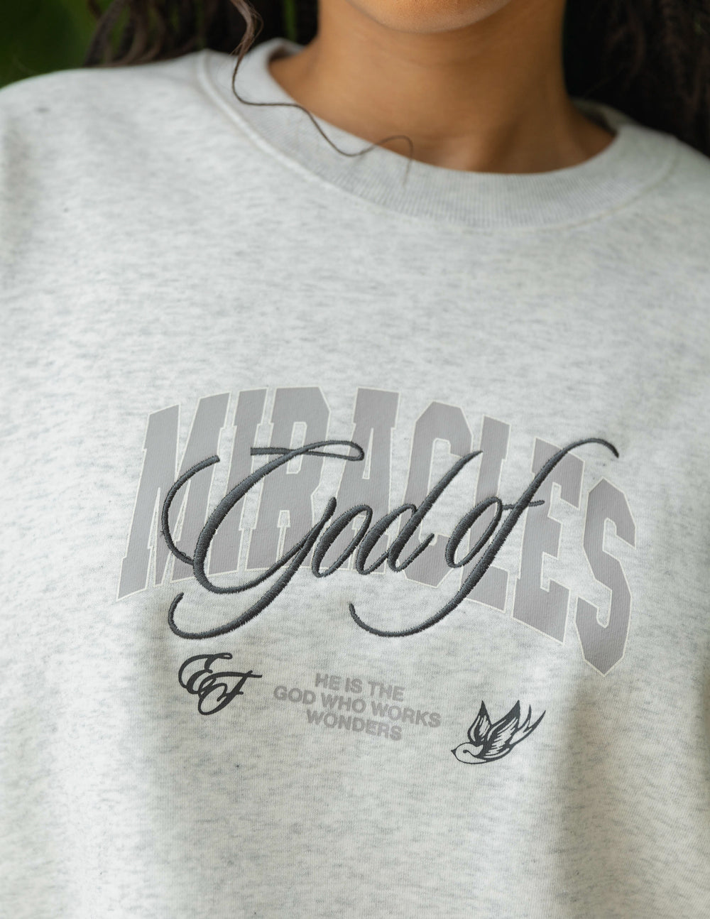 Elevated Faith God of Miracles Unisex Crewneck - AVBL MRKT (5)