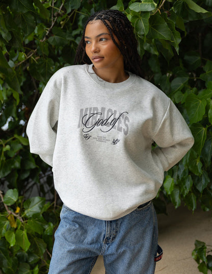 Elevated Faith God of Miracles Unisex Crewneck - AVBL MRKT (7)
