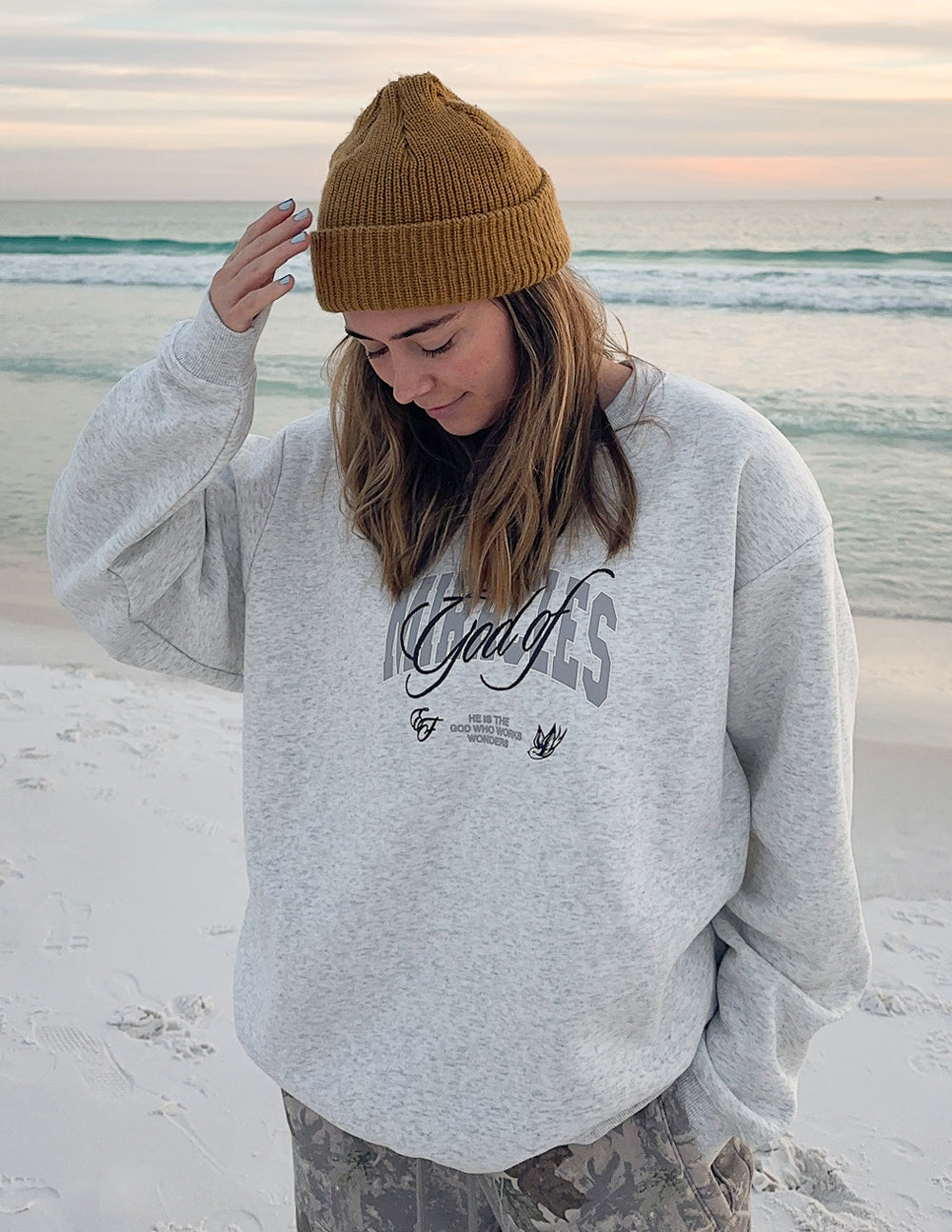 Elevated Faith God of Miracles Unisex Crewneck - AVBL MRKT (8)