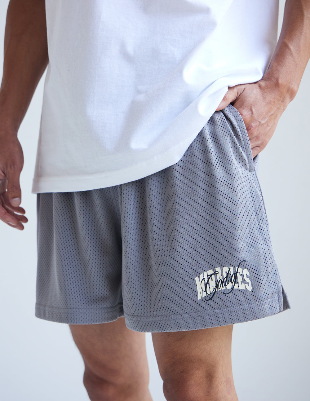 Elevated Faith God of Miracles Unisex Mesh Short - AVBL MRKT (3)