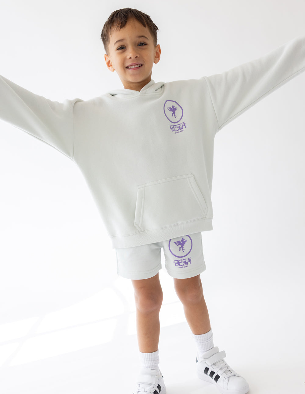 Elevated Faith God's Plan Racing Kids Hoodie - AVBL MRKT (4)