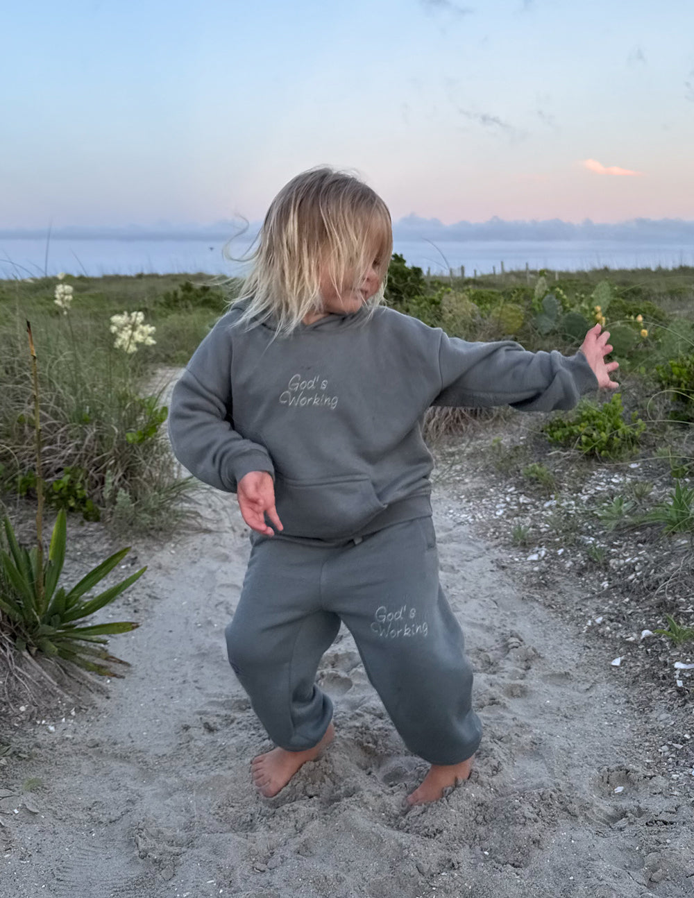 Elevated Faith God's Still Working Kids Hoodie - AVBL MRKT (11)