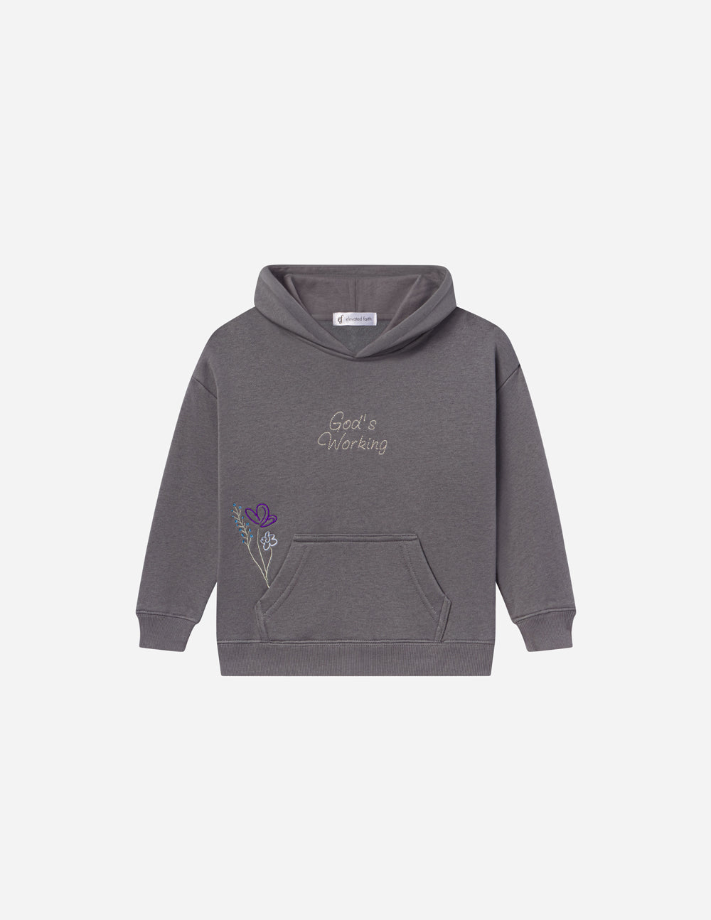 Elevated Faith God's Still Working Kids Hoodie - AVBL MRKT (2)