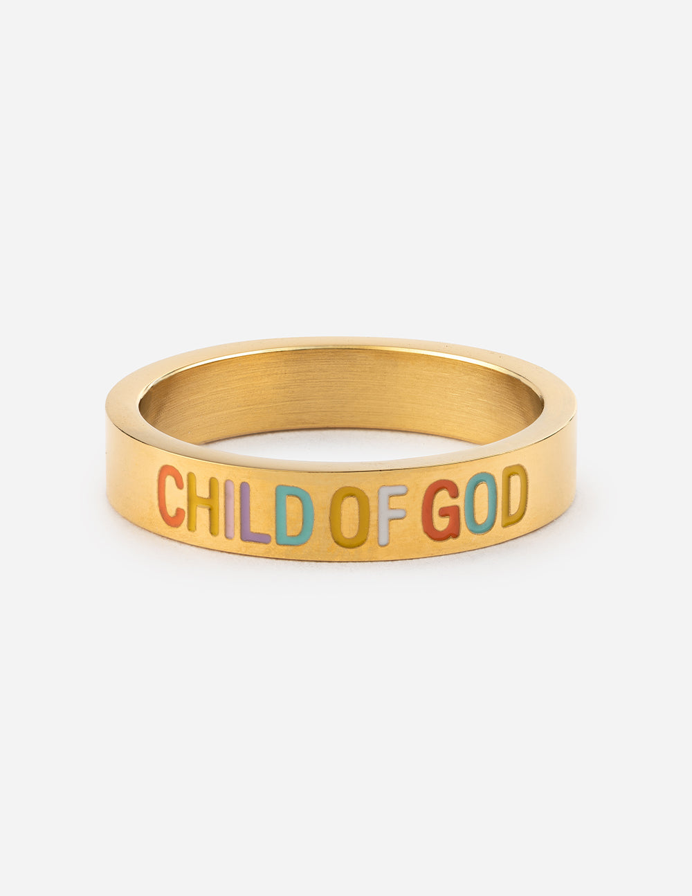 Elevated Faith Gold Child of God Ring - AVBL MRKT (1)