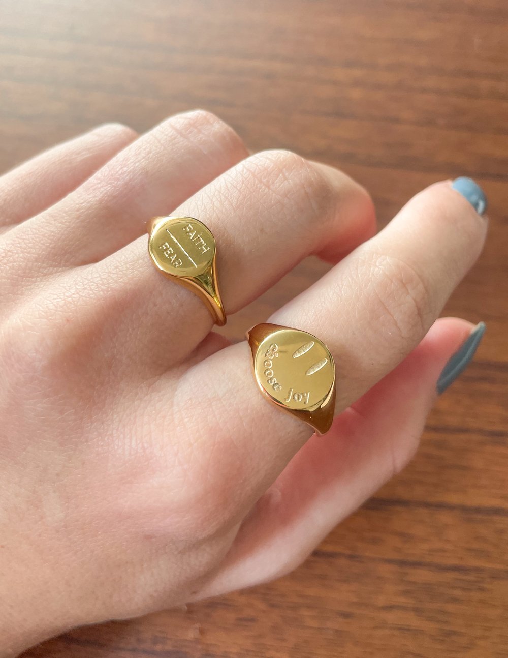 Elevated Faith Gold Choose Joy Ring - AVBL MRKT (2)