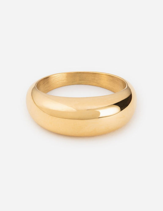 Elevated Faith Gold Dome Ring - AVBL MRKT (1)