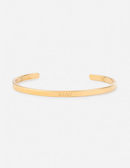 Elevated Faith Gold Highs and Lows Cuff Bracelet - AVBL MRKT (1)