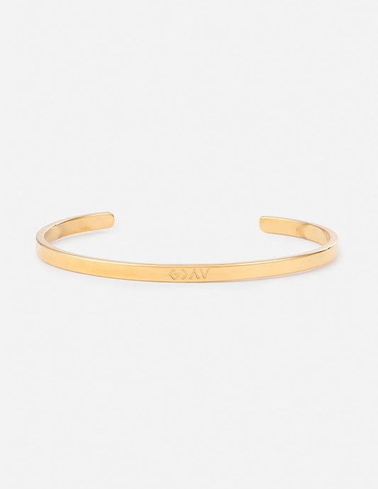 Elevated Faith Gold Highs and Lows Cuff Bracelet - AVBL MRKT (1)