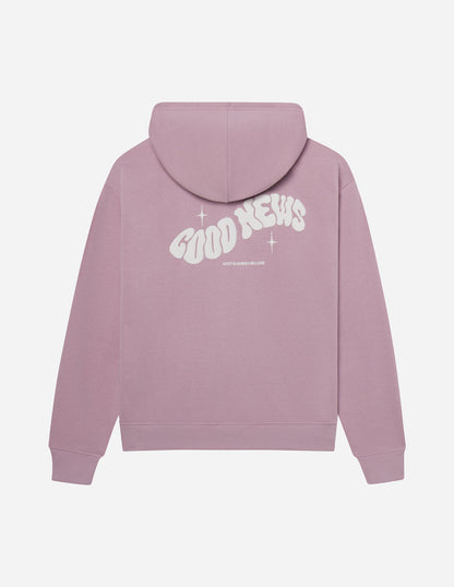 Elevated Faith Good News Pink Unisex Hoodie - AVBL MRKT (1)