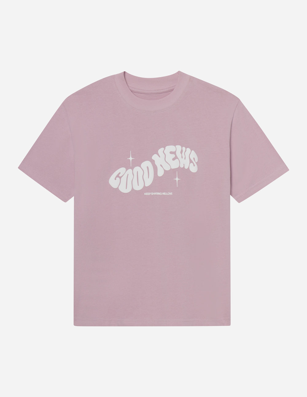 Elevated Faith Good News Pink Unisex Tee - AVBL MRKT (1)