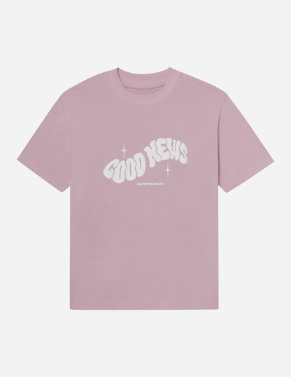 Elevated Faith Good News Pink Unisex Tee - AVBL MRKT (1)