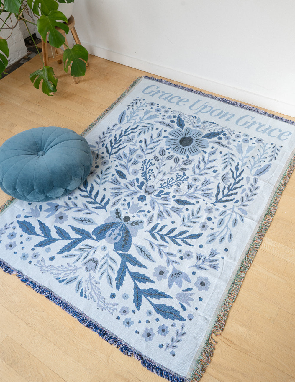 Elevated Faith Grace Upon Grace Throw Blanket - AVBL MRKT (1)