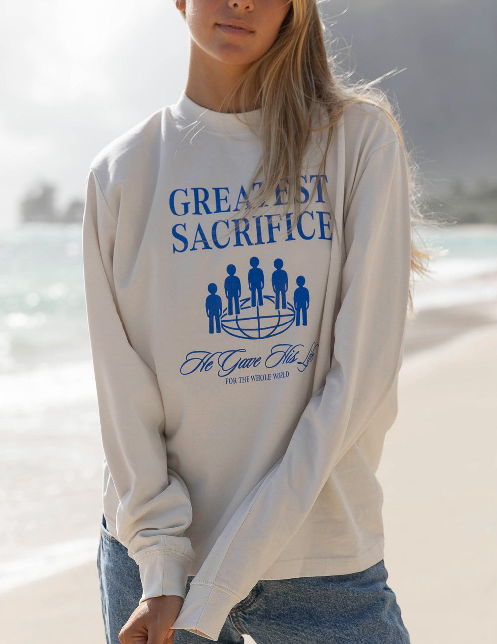Elevated Faith Greatest Sacrifice LS Unisex Tee - AVBL MRKT (3)