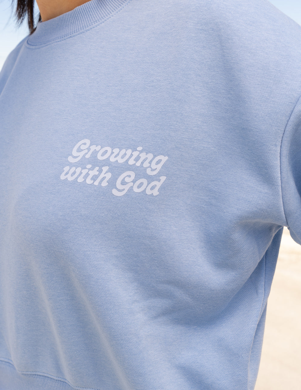 Elevated Faith Growing With God Cropped Crewneck - AVBL MRKT (4)