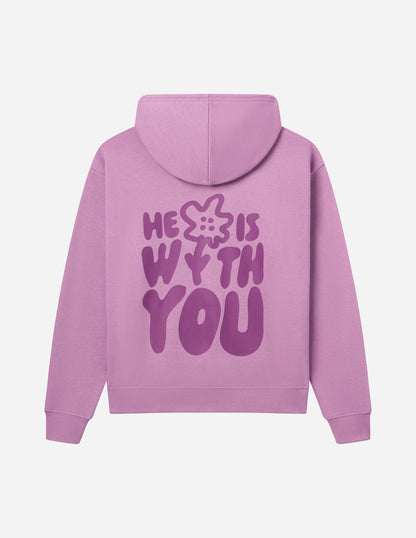 Elevated Faith He Is With You Unisex Hoodie - AVBL MRKT (12)