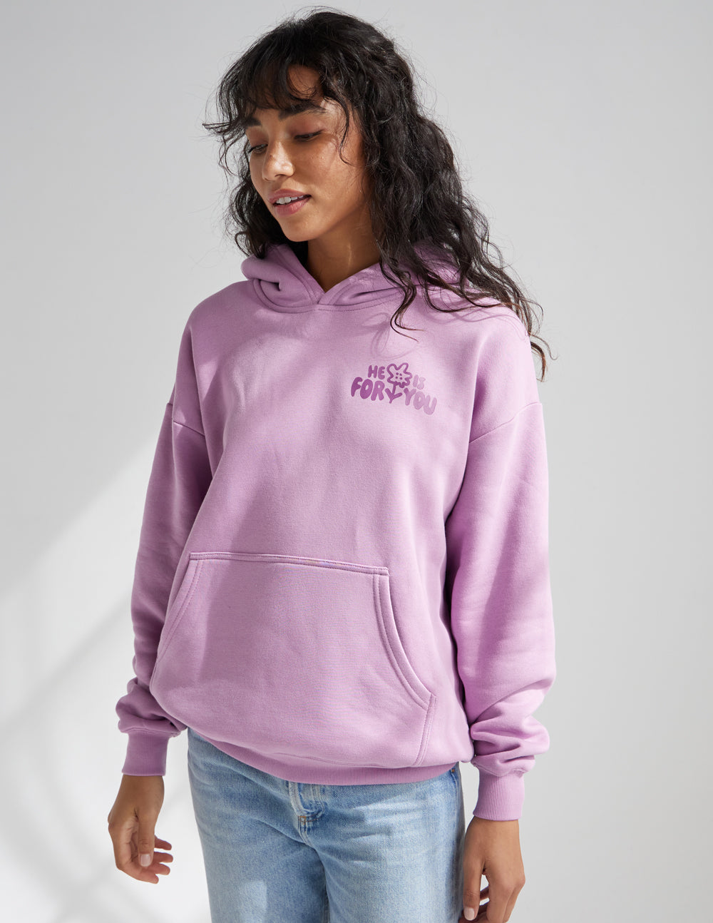 Elevated Faith He Is With You Unisex Hoodie - AVBL MRKT (7)
