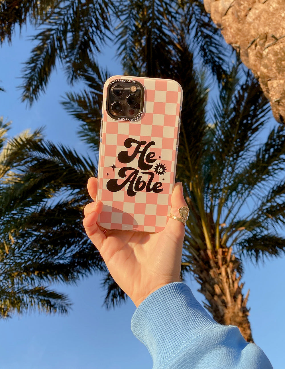 Elevated Faith He is Able Phone Case - AVBL MRKT (4)