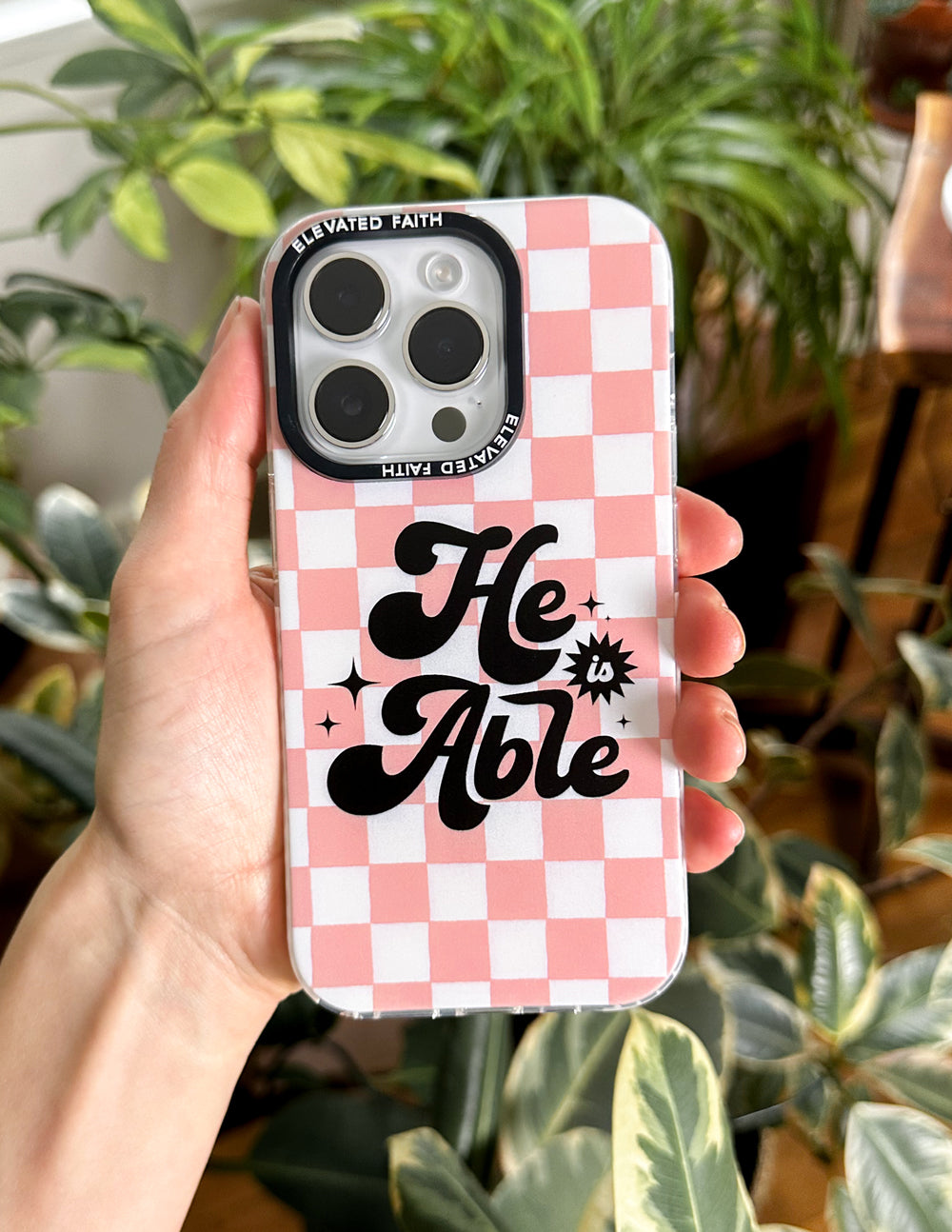Elevated Faith He is Able Phone Case - AVBL MRKT (6)