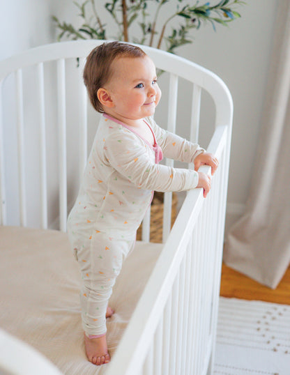 Elevated Faith Heart Bamboo Convertible Footed Onesie - AVBL MRKT (2)