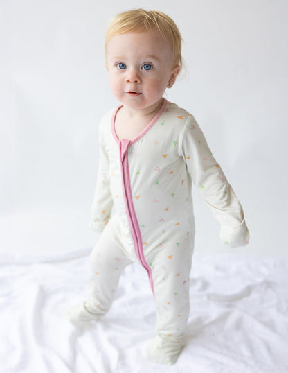 Elevated Faith Heart Bamboo Convertible Footed Onesie - AVBL MRKT (7)